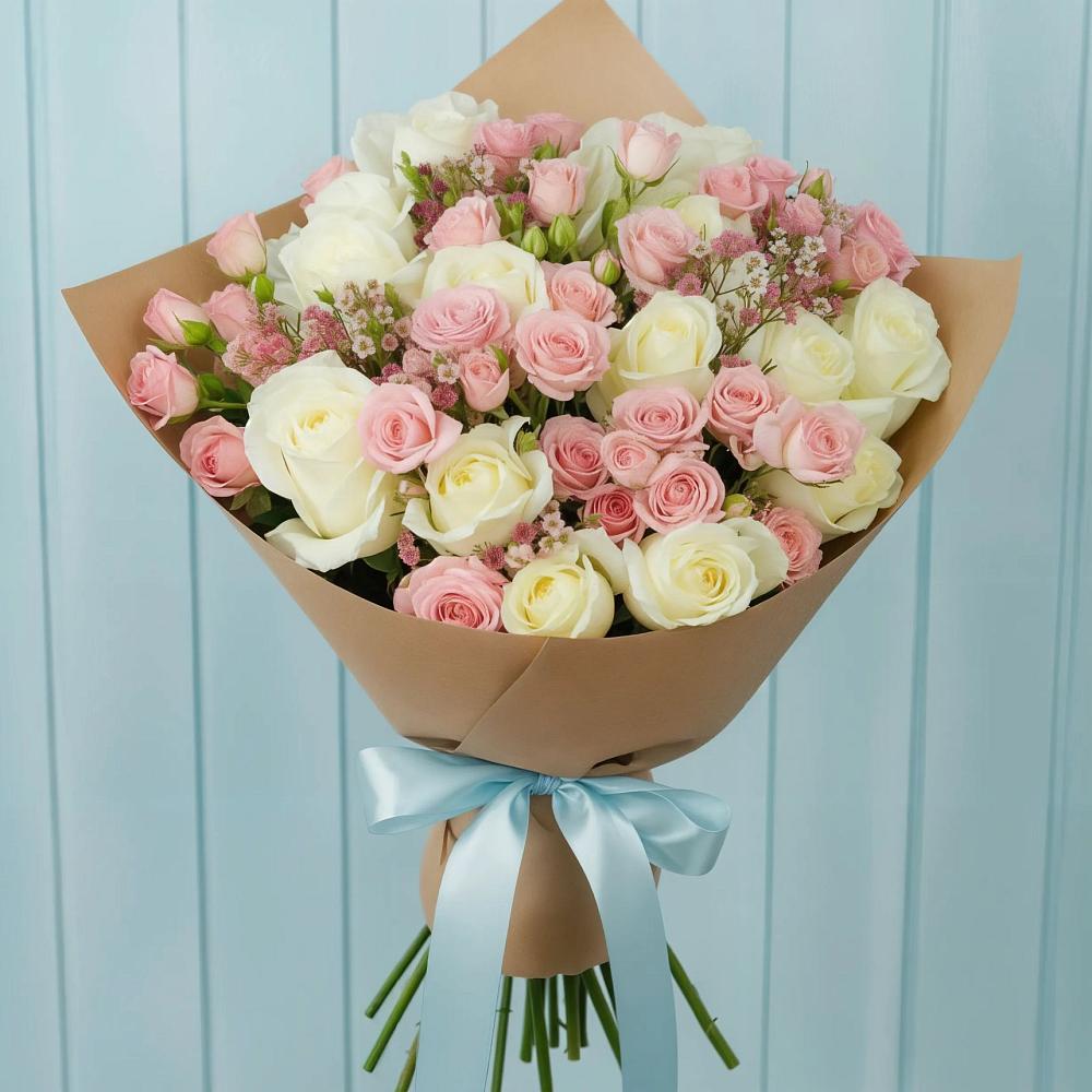 Букет цветов из: Розы в Биорках