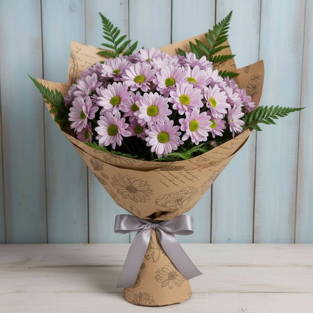 Букет цветов из: Хризантемы в Биорках