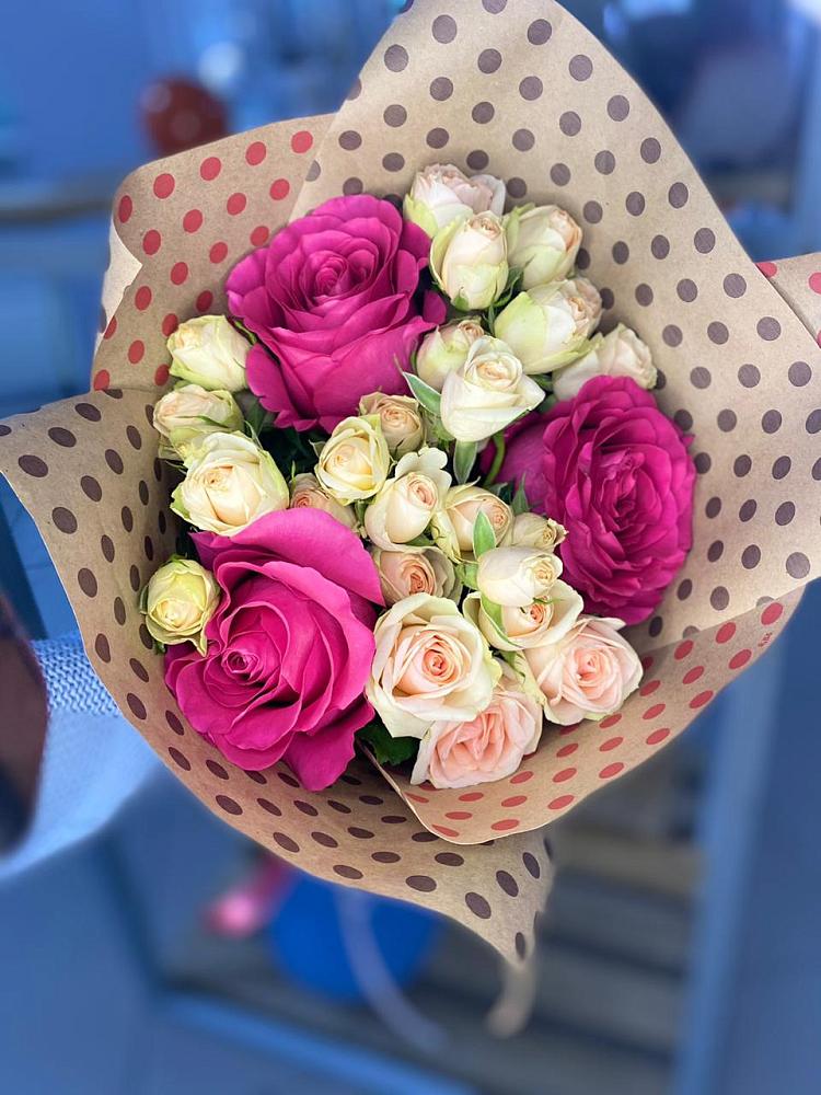 Букет цветов из: Розы в Биорках