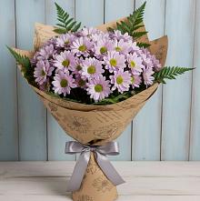 Букет цветов из:  Хризантемы #REPLACE_PRED# Биорках