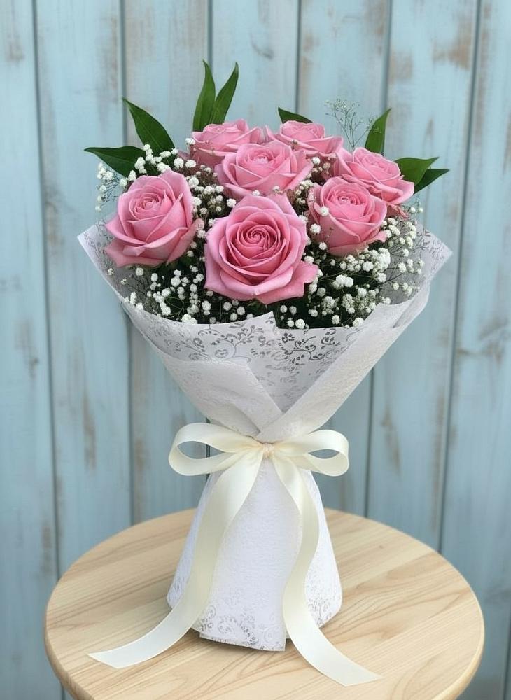 Букет цветов из: Розы в Биорках
