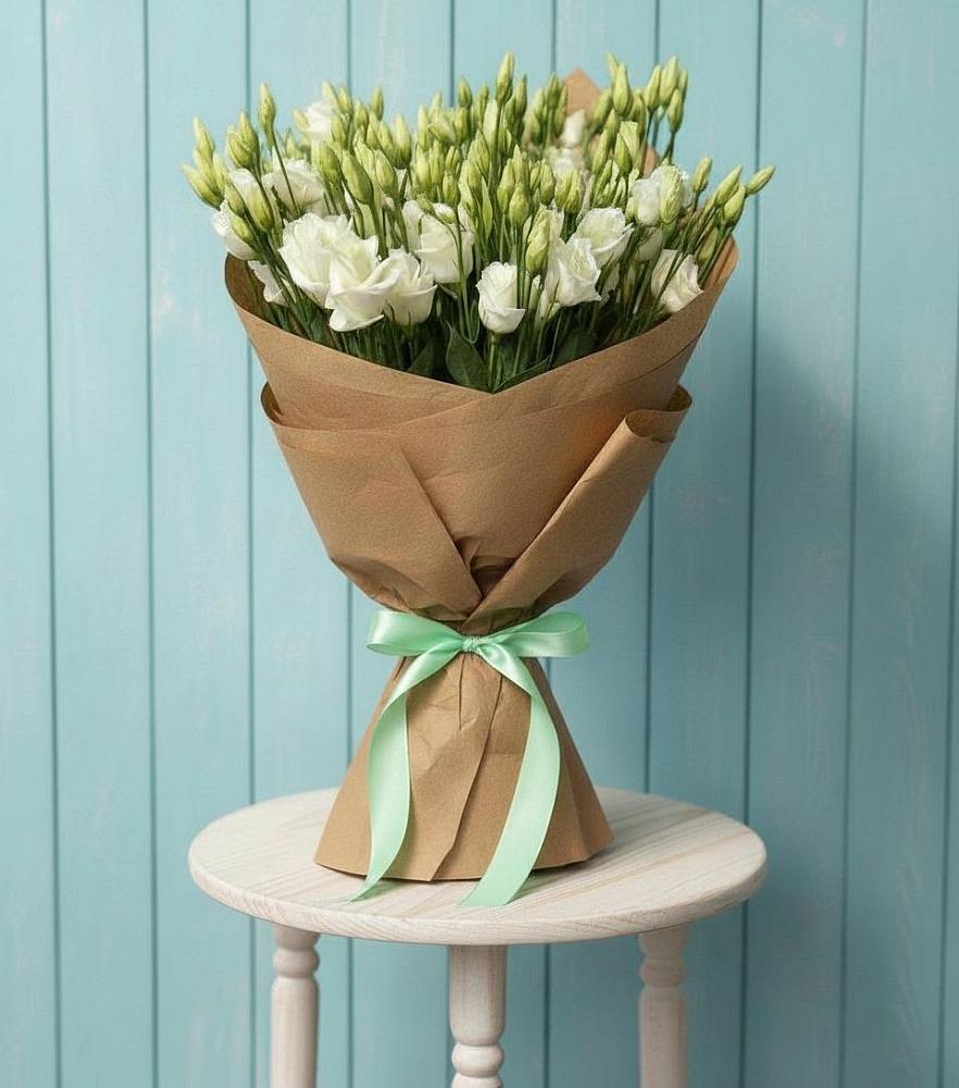 Букет цветов из: Лизиантусы в Биорках