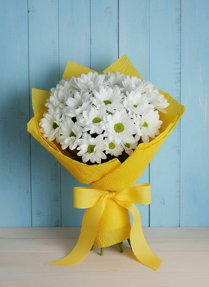 Букет цветов из: Хризантемы в Биорках