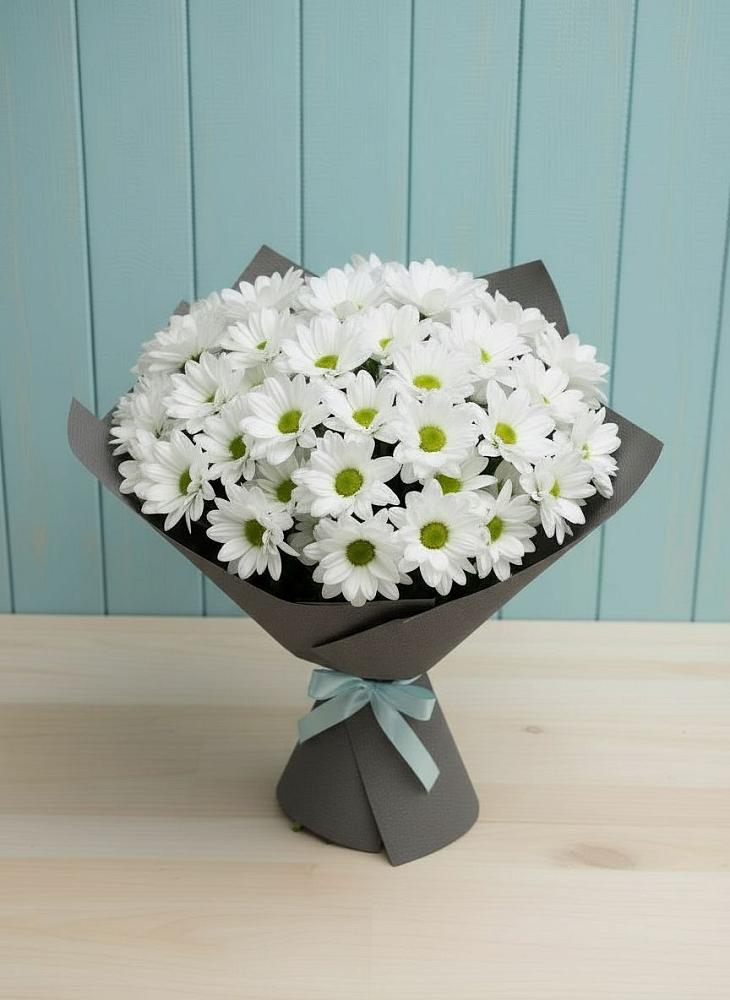 Букет цветов из: Хризантемы в Биорках