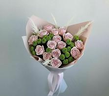 Букет цветов из:  Розы и Хризантемы в Биорках