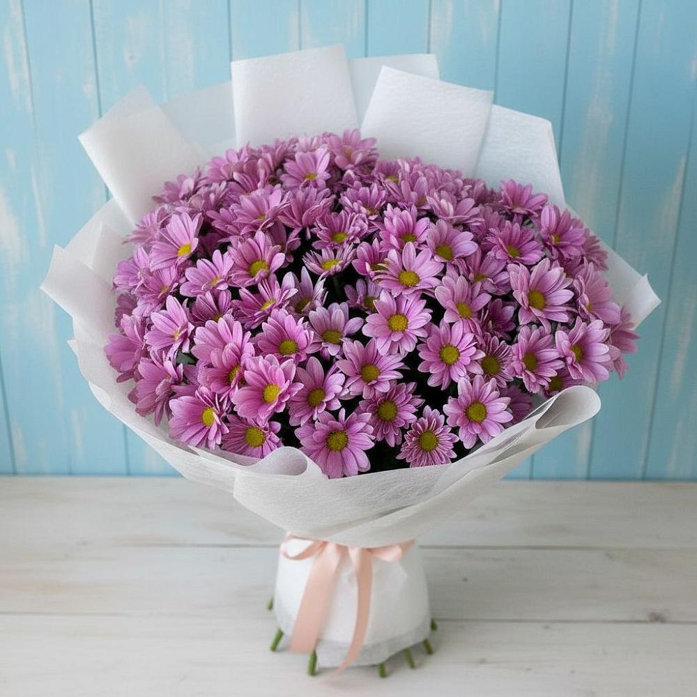 Букет цветов из: Хризантемы в Биорках
