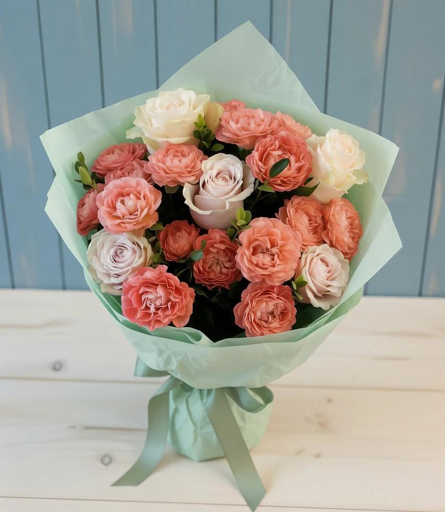 Букет цветов из: Розы в Биорках