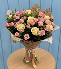 Букет цветов из:  Розы в Биорках
