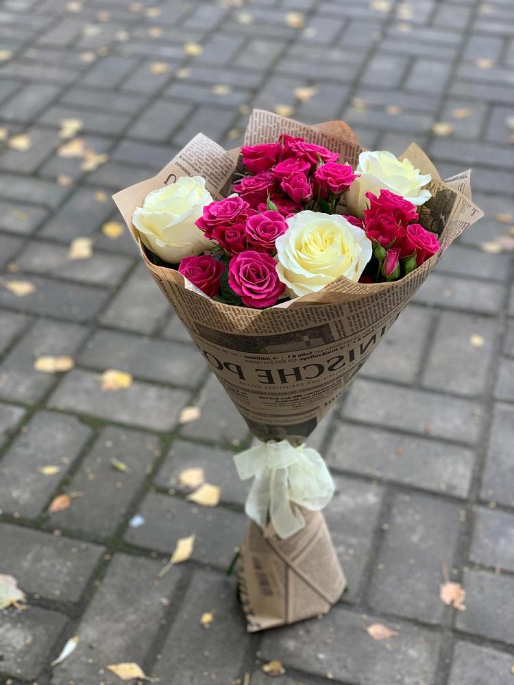 Букет цветов из: Розы в Биорках