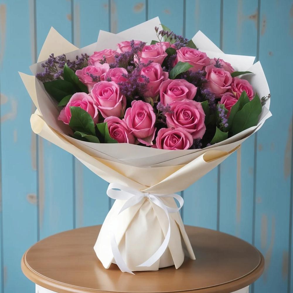 Букет цветов из: Розы в Биорках