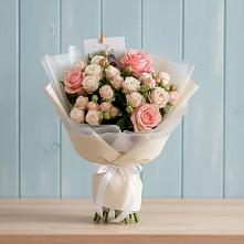 Букет цветов из:  Розы в Биорках