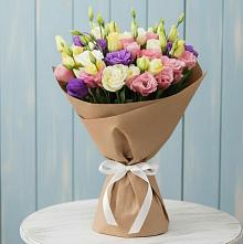 Букет цветов из:  Лизиантусы в Биорках