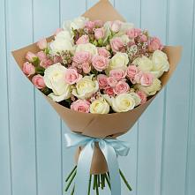 Букет цветов из:  Розы #REPLACE_PRED# Биорках